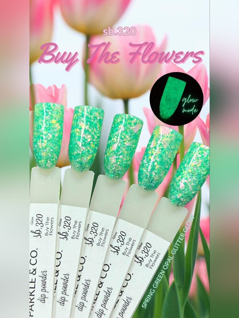 NEW! Sparkle & Co. Tulips Dip Powder Mini Set - Picture 7 of 16